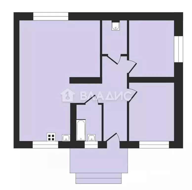 Дом в Владимирская область, Владимир с. Мосино, ул. Березная, 57 (68 ... - Фото 2