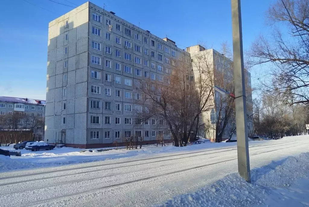 1-к кв. Омская область, Омск Крутая Горка мкр, ул. Силина, 11 (29.0 м) - Фото 1