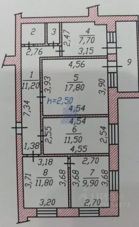 4-к кв. Чувашия, Чебоксары ул. Афанасьева, 12 (73.8 м) - Фото 1