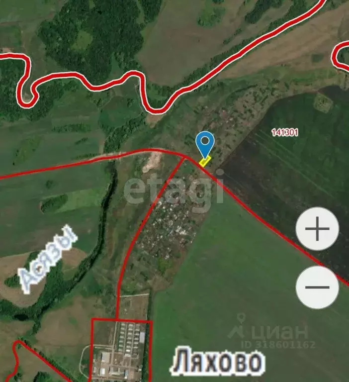 Участок в Башкортостан, Кармаскалинский район, Подлубовский сельсовет, ... - Фото 1