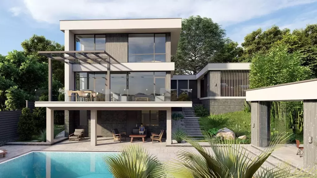 Дом в Крым, Алушта муниципальный округ, с. Лучистое пер. Волшебный ... - Фото 2