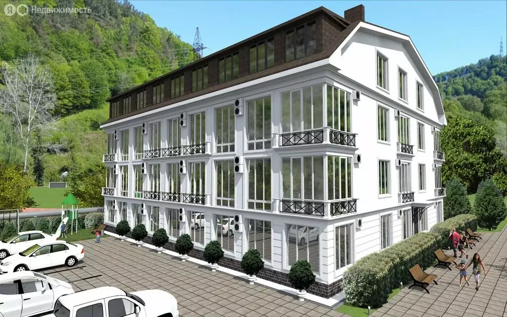 Квартира-студия: посёлок городского типа Дагомыс, Армавирская улица, ... - Фото 1