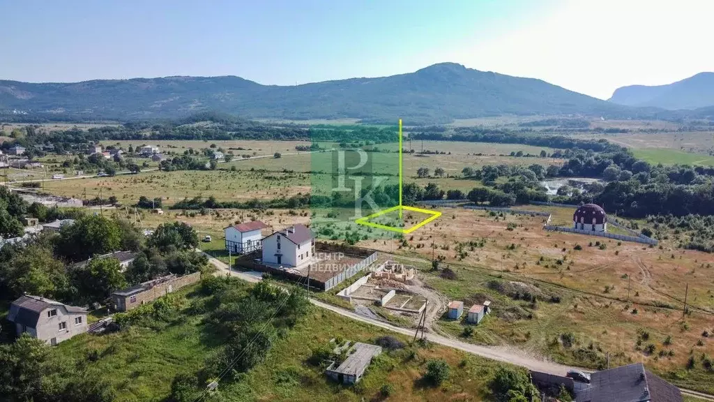 Участок в Севастополь с. Орлиное,  (10.0 сот.) - Фото 1