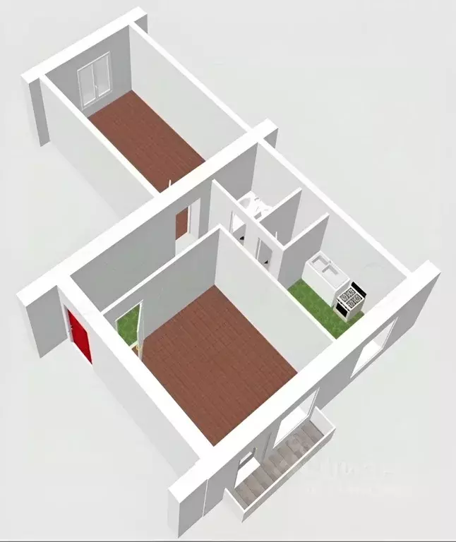 2-к кв. Московская область, Королев ул. К.Д. Трофимова, 12 (54.0 м) - Фото 1