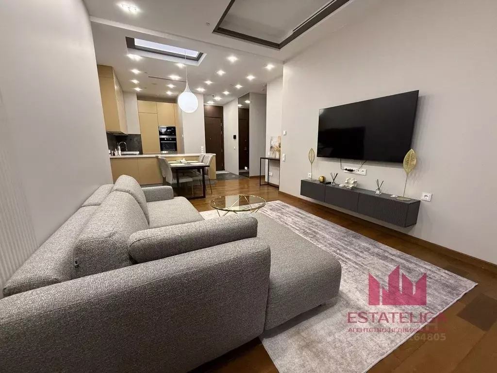 1-к кв. Москва 1-й Красногвардейский проезд, 22с1 (61.0 м) - Фото 2