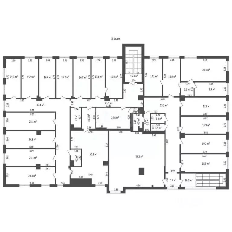 Офис в Тюменская область, Тюмень ул. Республики, 252к7 (18 м) - Фото 2