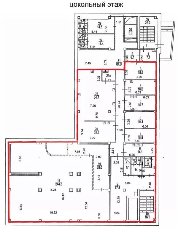 Помещение свободного назначения в Москва Электрозаводская ул., 27С9 ... - Фото 2