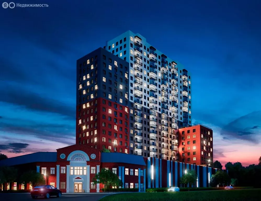 1-комнатная квартира: Казань, Стадионная улица, 1 (38 м) - Фото 1