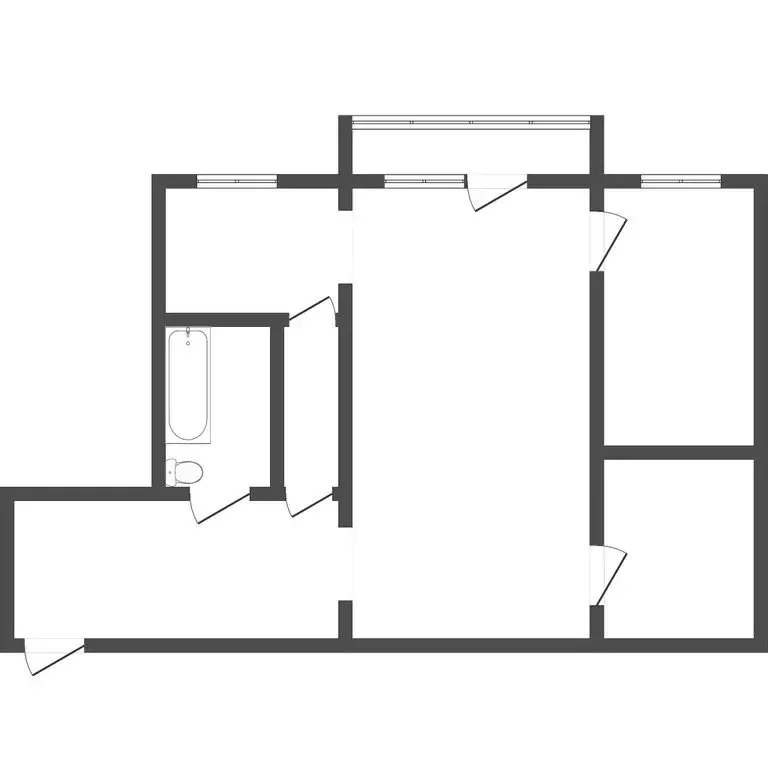 2-комнатная квартира: Благовещенск, улица 50 лет Октября, 210 (42 м) - Фото 1
