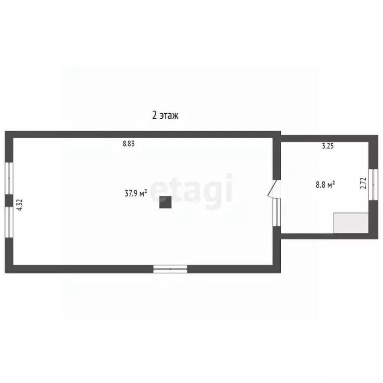 Дом в Владимирская область, Петушинский муниципальный округ, Конверсия ... - Фото 2