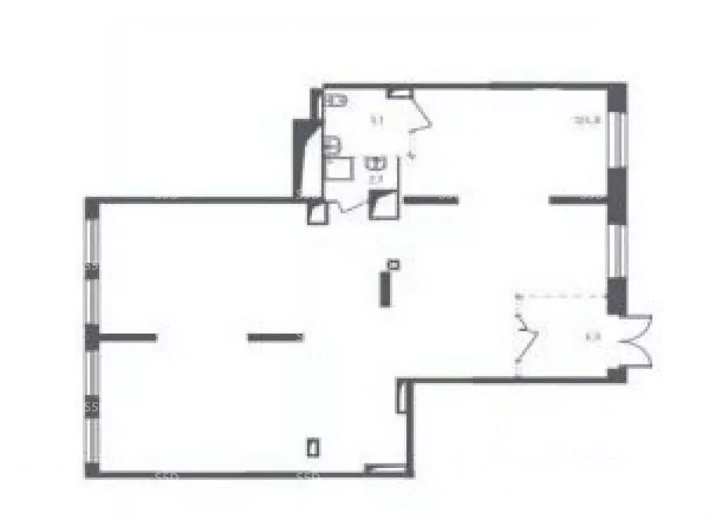 Торговая площадь в Московская область, Мытищи Мытищи Парк жилой ... - Фото 2
