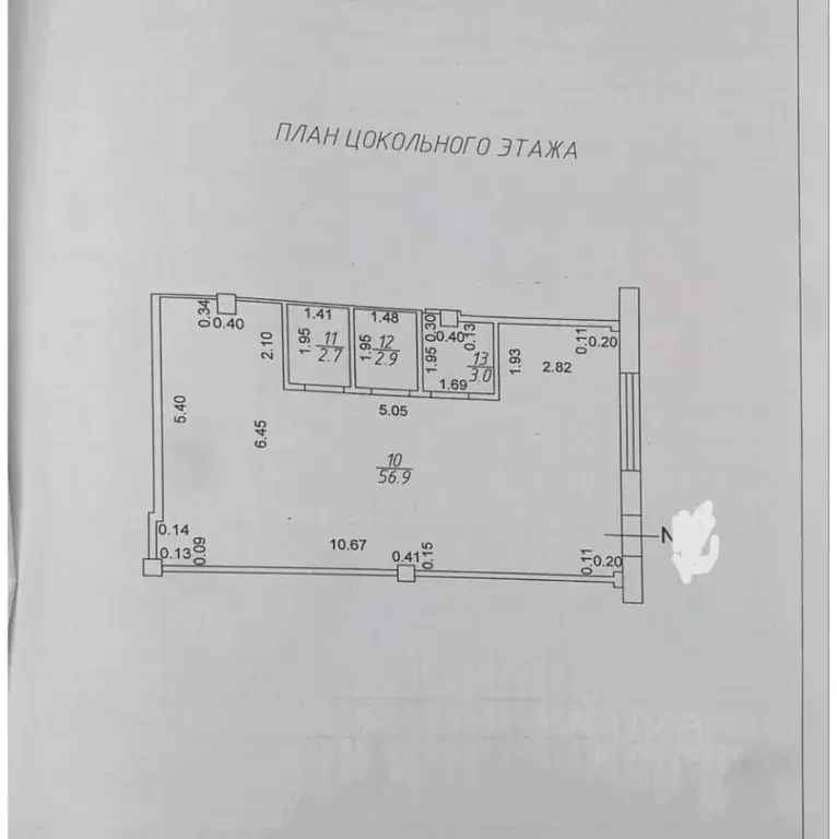 Помещение свободного назначения в Татарстан, Набережные Челны просп. ... - Фото 2