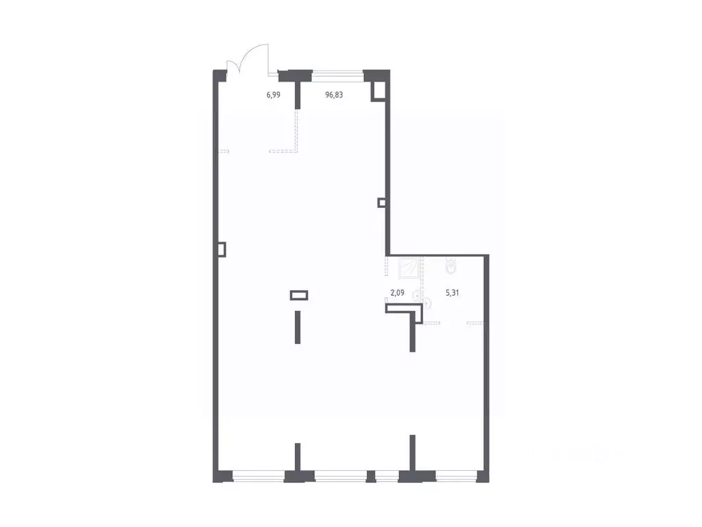 Помещение свободного назначения в Московская область, Домодедово ... - Фото 1