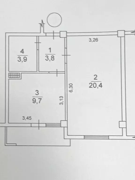 1-к кв. Севастополь ул. Щитовая, 45 (40.3 м) - Фото 1