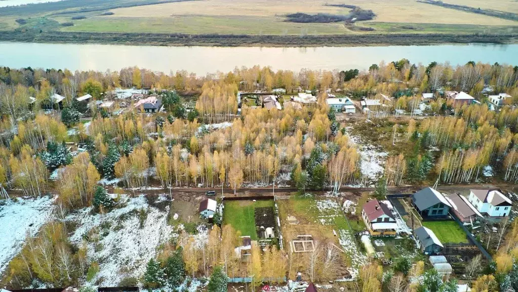 Участок в Томская область, Томский район, пос. Синий Утес, Крутоярский ... - Фото 0