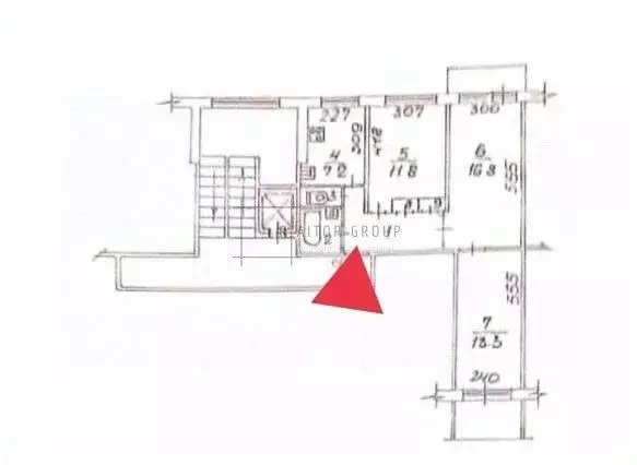 3-к кв. Новосибирская область, Новосибирск Рельсовая ул., 1 (62.4 м) - Фото 1