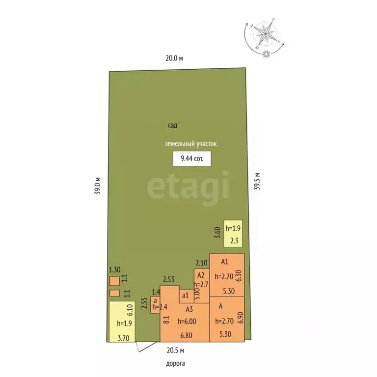Дом в Орловская область, Орел Кромской проезд, 9 (126 м) - Фото 2