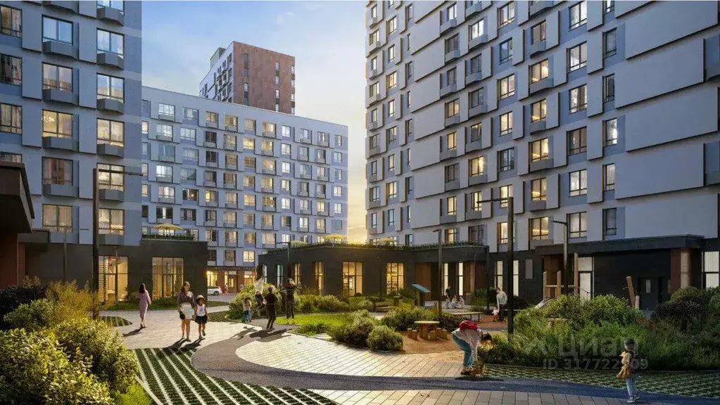 Торговая площадь в Москва Бунинские Кварталы жилой комплекс (262 м) - Фото 1