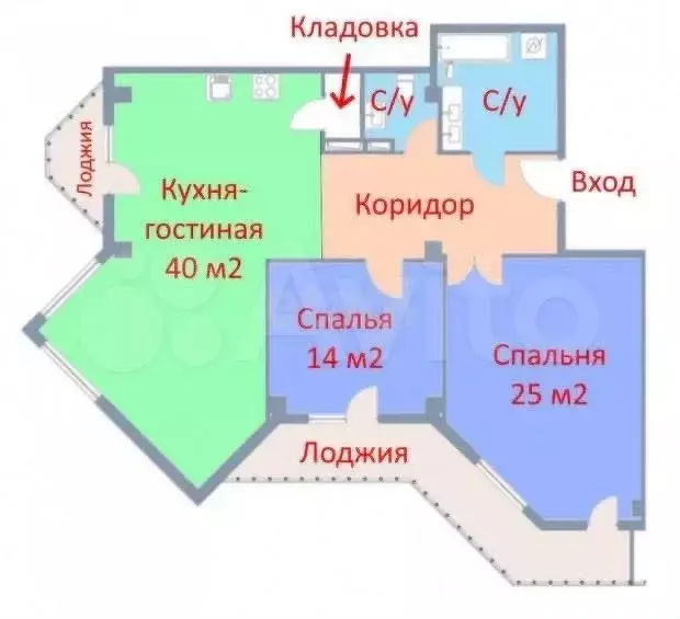 3-к. квартира, 115 м, 10/16 эт. - Фото 0