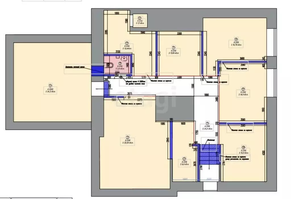 Помещение свободного назначения (165.2 м) - Фото 1