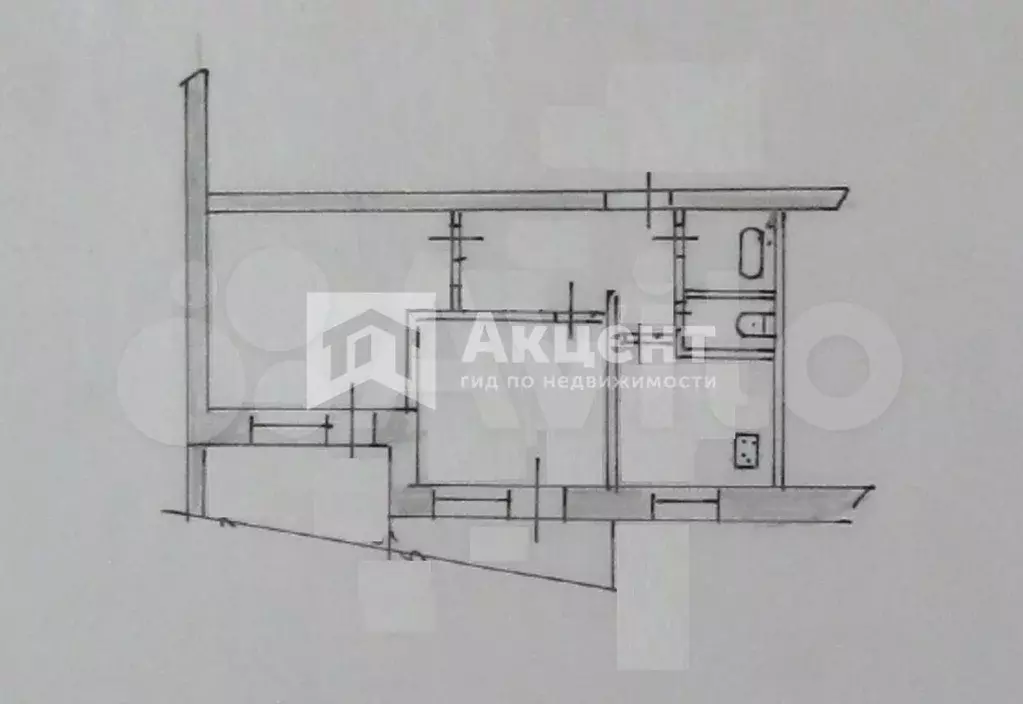 2-к. квартира, 49 м, 1/9 эт. - Фото 0