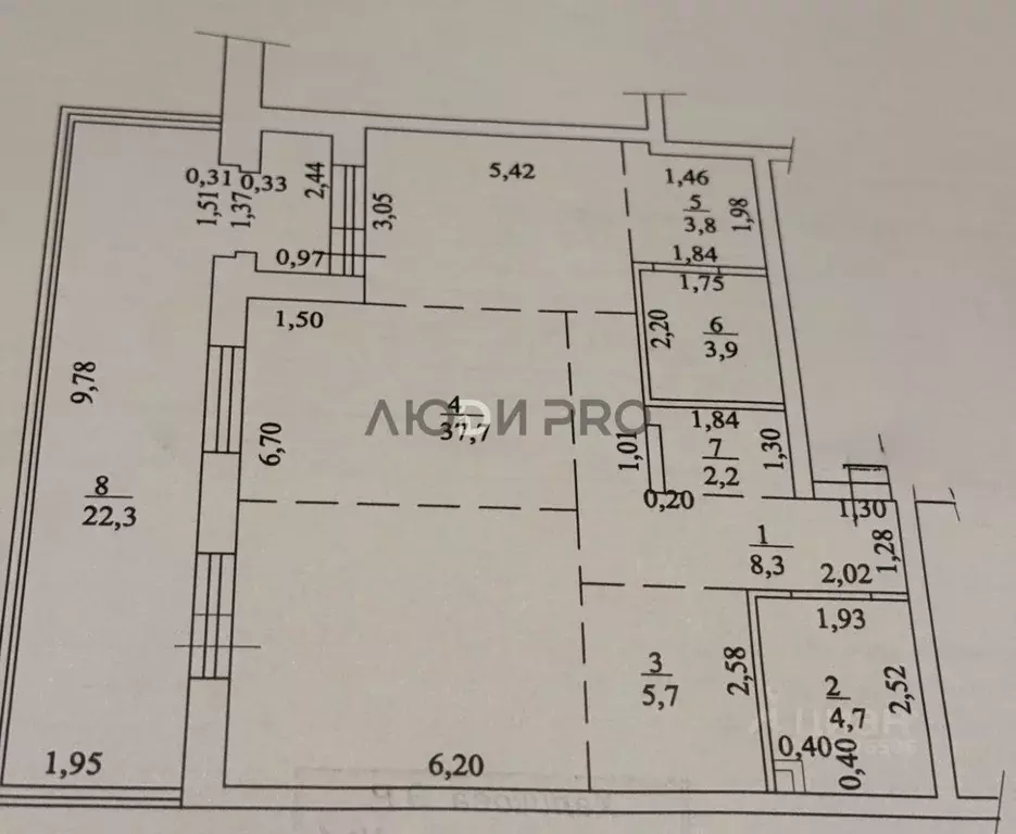 3-к кв. Башкортостан, Уфа ул. Энтузиастов, 7 (66.3 м) - Фото 1