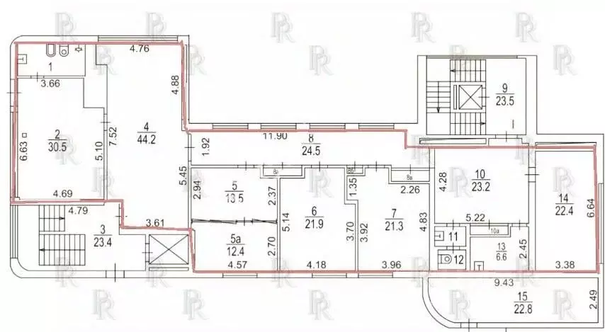 Офис в Москва Новослободская ул., 24С1 (234 м) - Фото 1