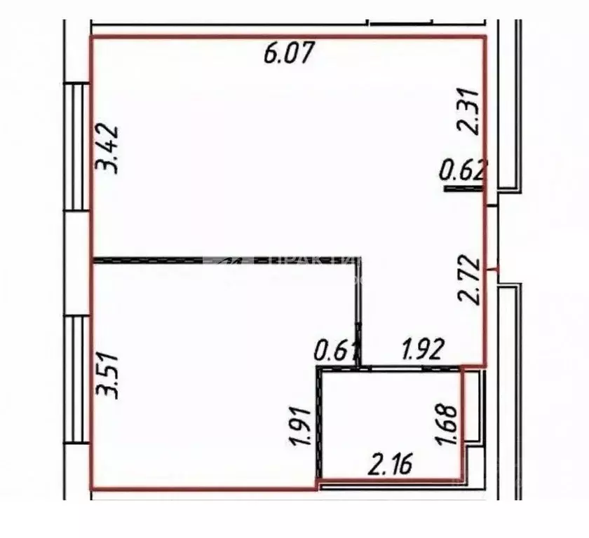 1-к кв. Москва Люблинская ул., 76к2 (41.0 м) - Фото 2