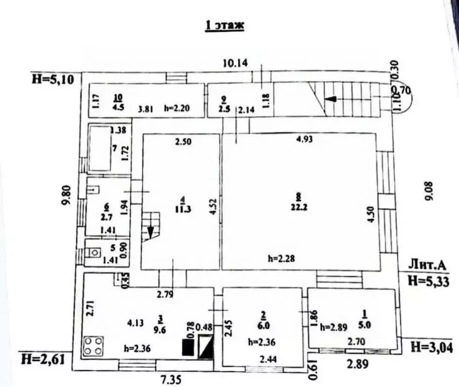 Дом в Липецкая область, Липецкий муниципальный округ, с. Сырское ул. ... - Фото 2