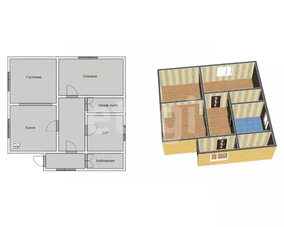 Дом в Калужская область, Калуга Карьерный СНТ, ул. Садовая (70 м) - Фото 2