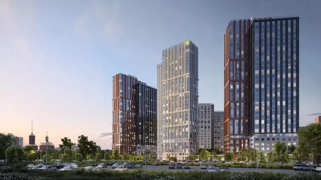 1-к кв. Башкортостан, Уфа Глумилино-1 мкр, 8-е Небо жилой комплекс ... - Фото 2