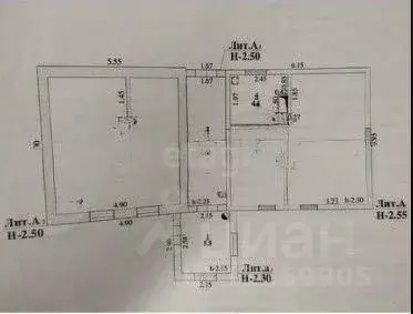 Дом в Липецкая область, Липецк ул. Имени Воровского, 42 (74 м) - Фото 2