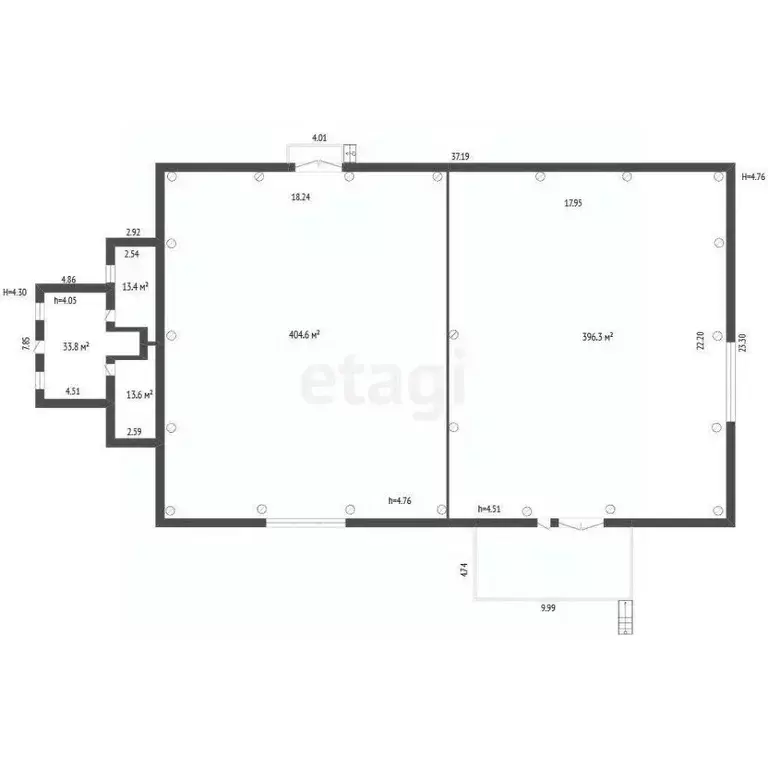 Склад в Кемеровская область, Новокузнецк Технический проезд, 5 (400 м) - Фото 2