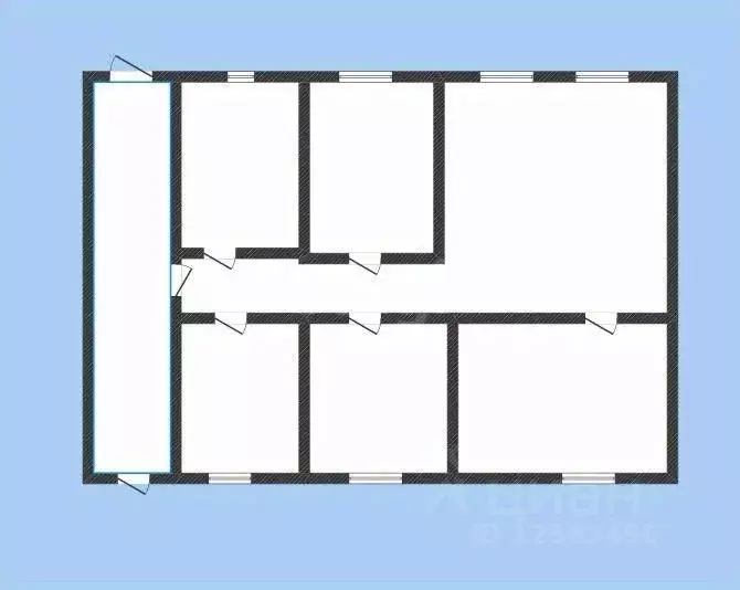 Дом в Воронежская область, Верхнехавский район, с. Углянец ул. ... - Фото 2