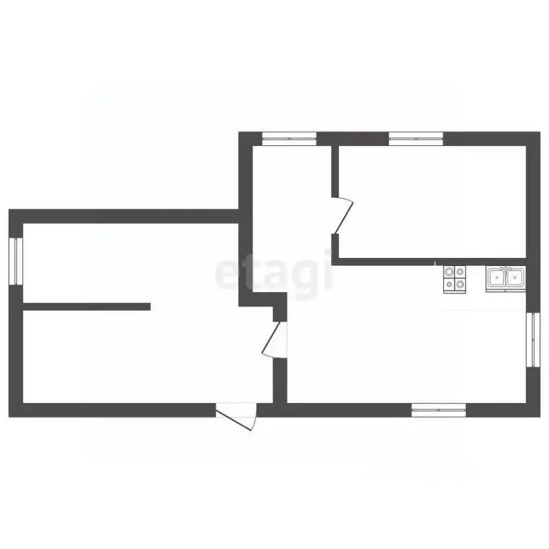 Дом в Забайкальский край, Чита № 159 Береговой ДНТ, 23 (74 м) - Фото 1