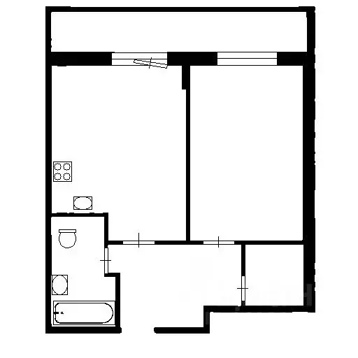 2-к кв. Санкт-Петербург бул. Александра Грина, 3 (45.0 м) - Фото 1