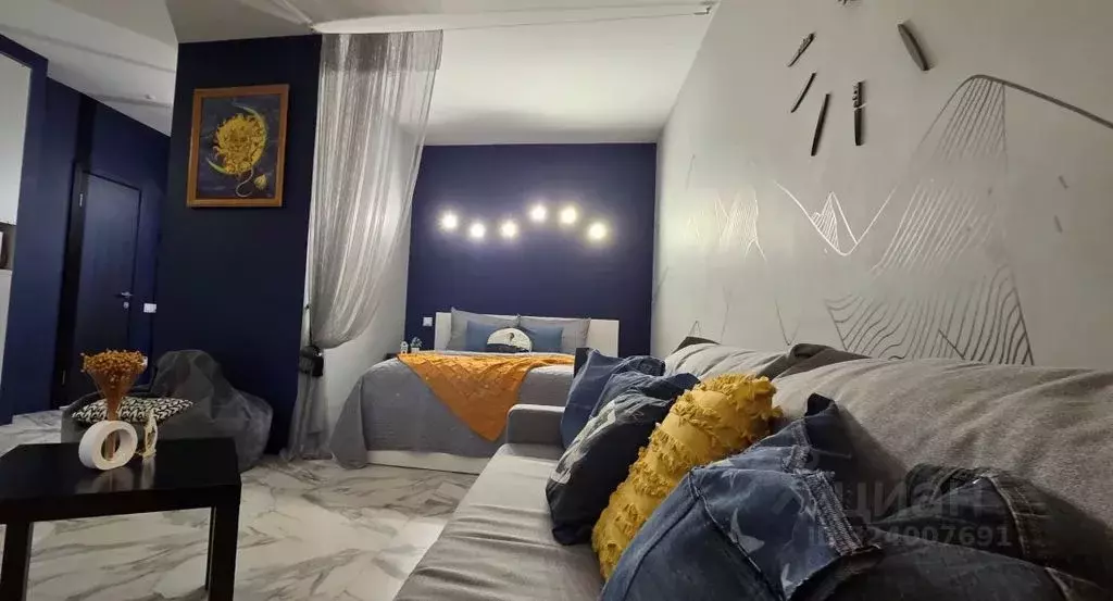 1-к кв. Татарстан, Казань ул. Бондаренко, 34 (50.0 м) - Фото 1