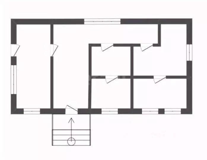 Дом в Воронежская область, Поворино ул. Карла Маркса, 124 (70 м) - Фото 2