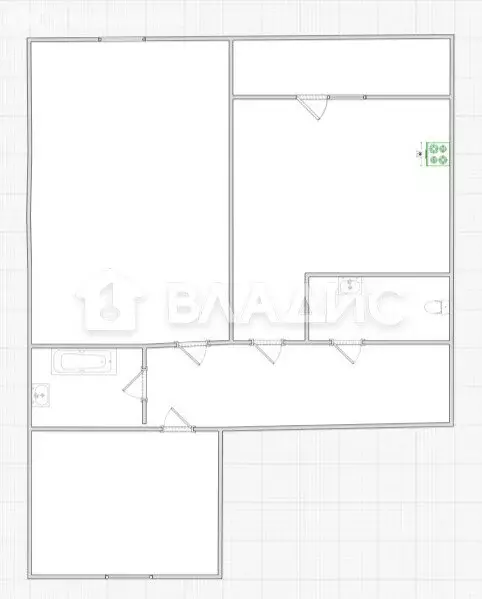 2-комнатная квартира: Пенза, улица Ревунова, 4 (46 м) - Фото 0