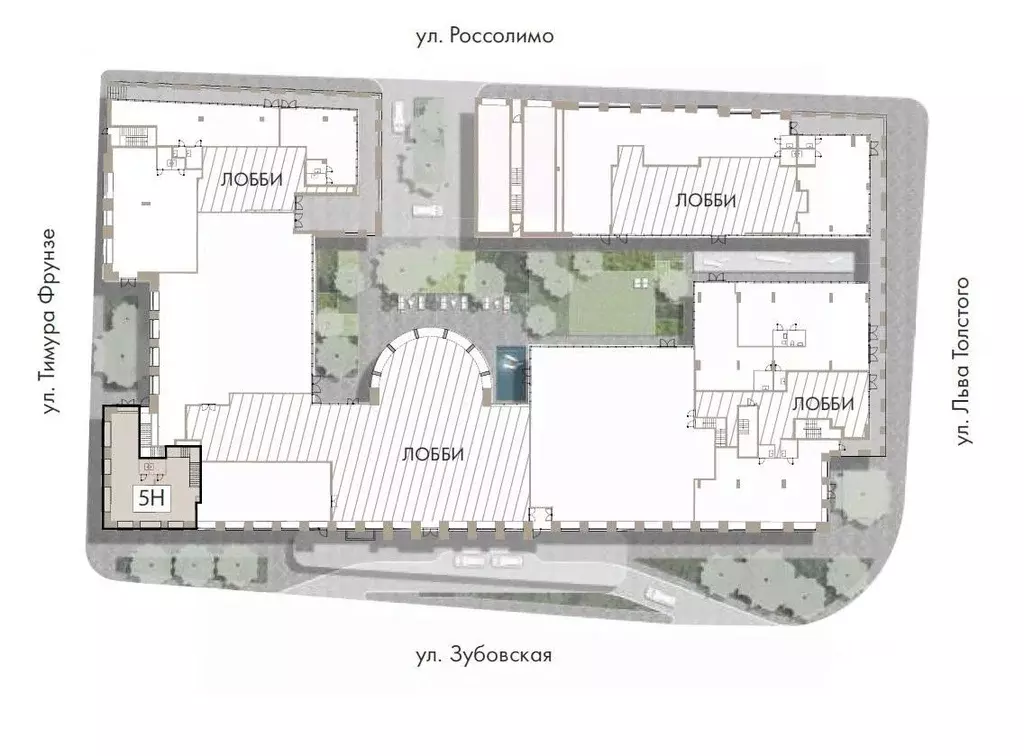 Помещение свободного назначения в Москва Зубовская ул., 7 (288 м) - Фото 1