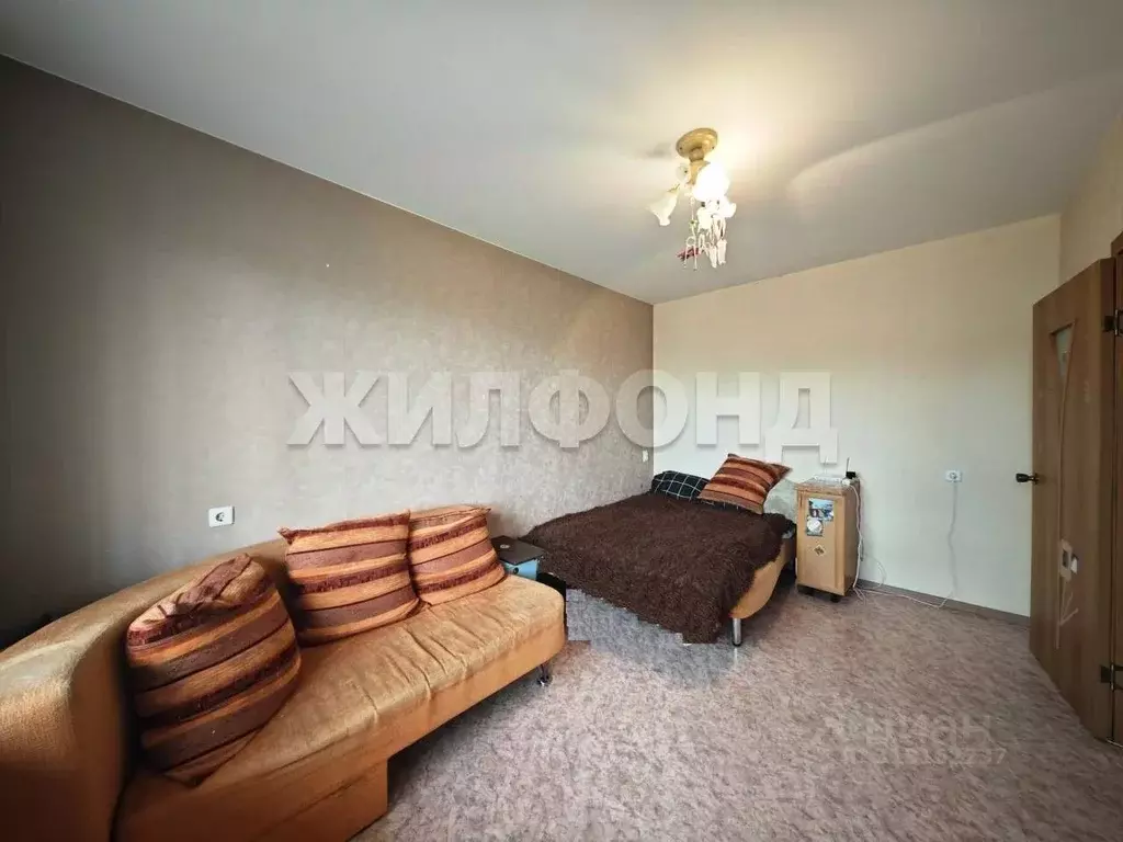 1-к кв. Новосибирская область, Новосибирск ул. Дмитрия Шмонина, 4 ... - Фото 1