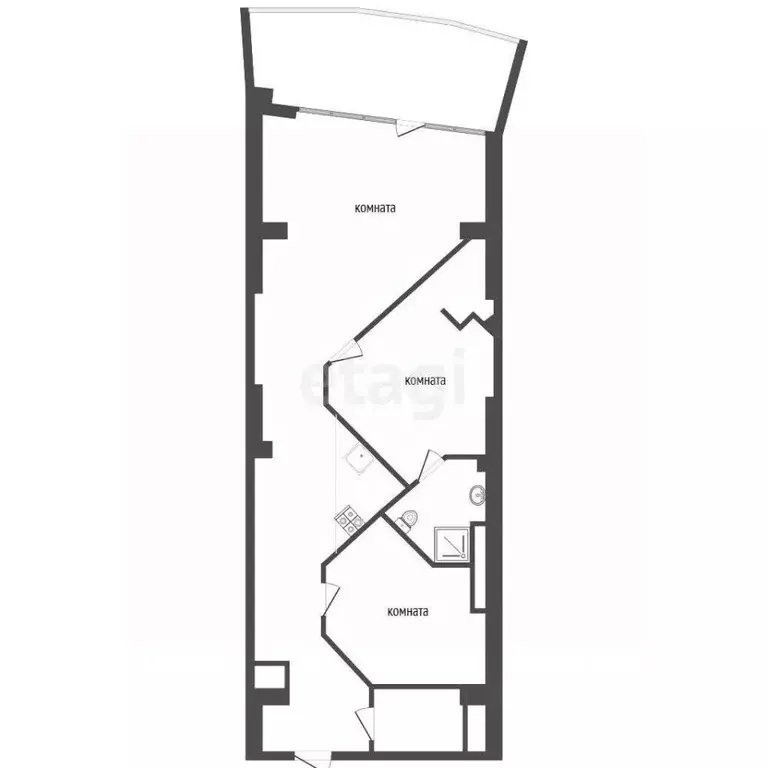 3-к кв. Крым, Ялта Приморский парк имени Гагарина кв-л, 9 (102.0 м) - Фото 2