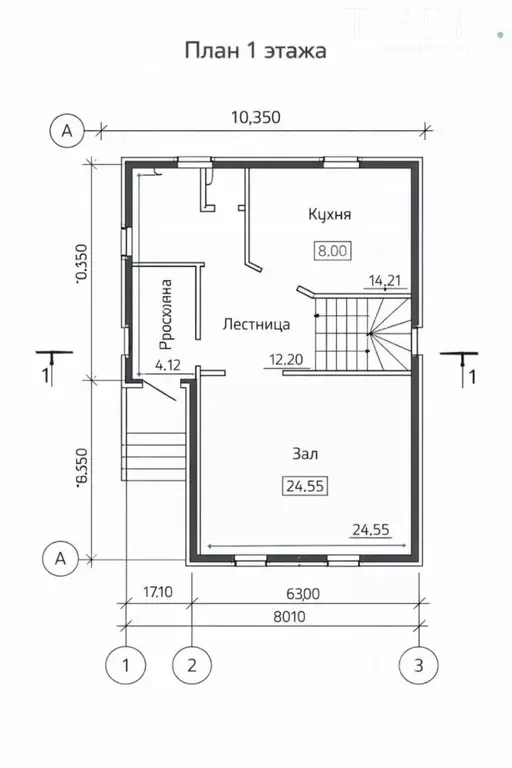 Дом в Пензенская область, Пенза ул. Согласие, 16 (112 м) - Фото 2