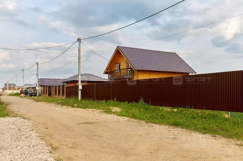 Дом в Татарстан, Лаишевский район, Кирбинское с/пос, д. Травкино ул. ... - Фото 1