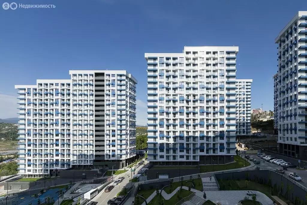 Квартира-студия: Сочи, микрорайон Бытха, Ясногорская улица, 16/2к5 ... - Фото 2