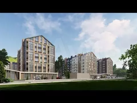 Квартира-студия, 32,3 м, 3/8 эт. - Фото 1