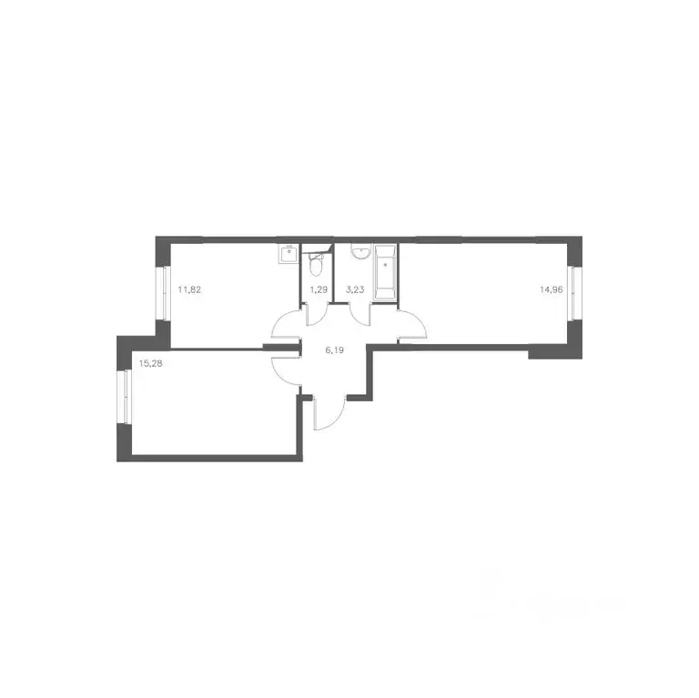 2-к кв. Москва Рязановское поселение, ул. Логинова, 7к1 (52.8 м) - Фото 1