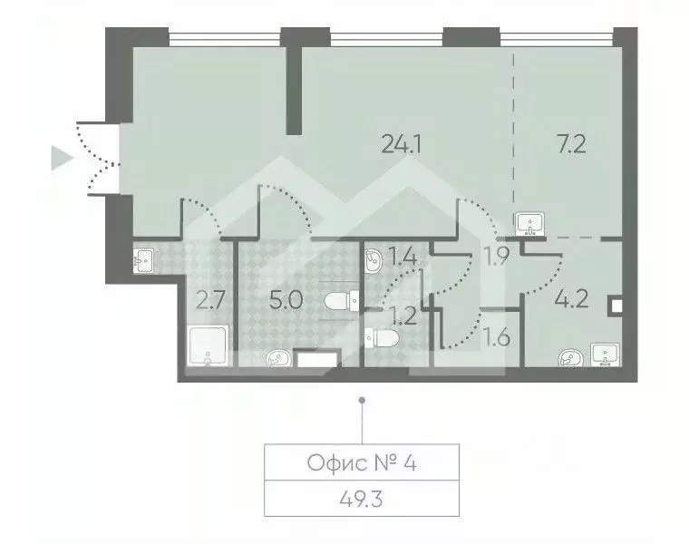 Помещение свободного назначения в Москва Производственная ул., 17 (49 ... - Фото 2