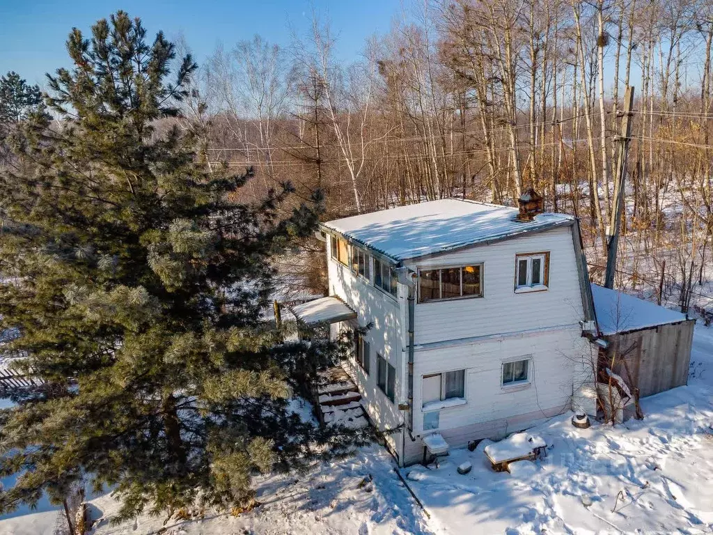 Дом в Хабаровский край, Хабаровский район, Осиновореченское с/пос, с. ... - Фото 1