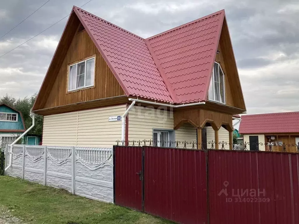 Дом в Алтайский край, Бийский район, Березка СНТ ул. Лесная (90 м) - Фото 1